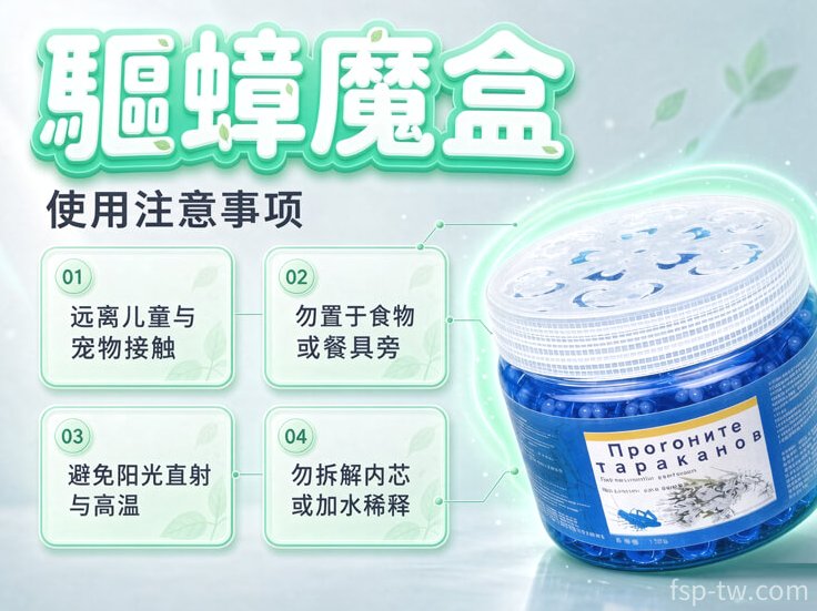 驅蟑魔盒 · 注意事項